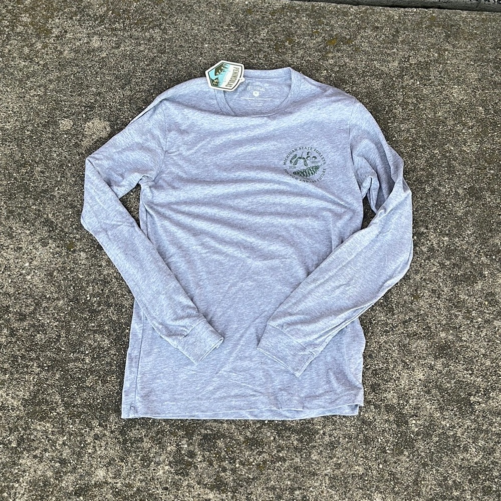Michigan State Forests long sleeve t-shirt medium